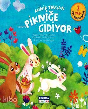 Minik Tavşan Pikniğe Gidiyor Zıt Kavramlar (3 Yaş) - 1