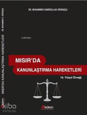 Mısırda Kanunlaştırma Hareketleri - 1