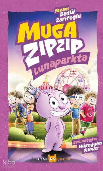 Muga Zıpzıp Lunaparkta (Renkli - Resimli) - 2
