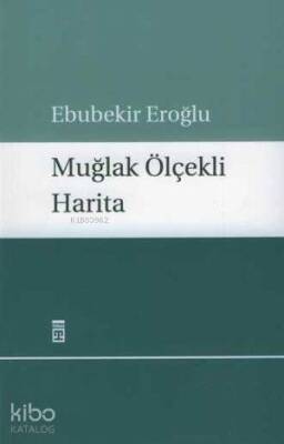 Muğlak Ölçekli Harita - Timaş Yayınları