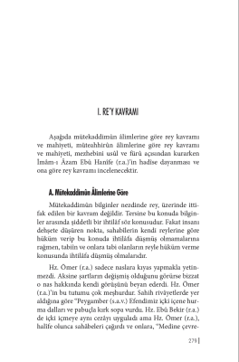 Muhaddisler Nazarında Imam Ebu Hanife (r.a.) (2 Cilt) - 9