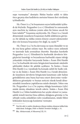 Muhaddisler Nazarında Imam Ebu Hanife (r.a.) (2 Cilt) - 10