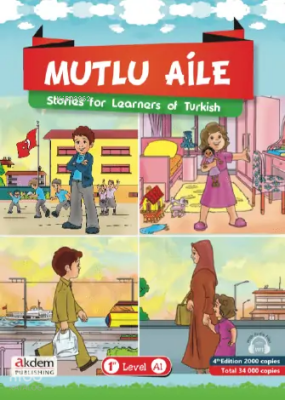 Mutlu Aile Türkçe Öğrenenler İçin Hikaye Seti - Akdem Yayınları (1)