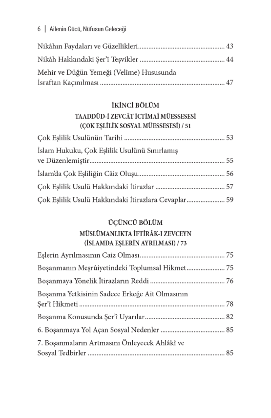 Ailenin Gücü, Nüfusun Geleceği - 5