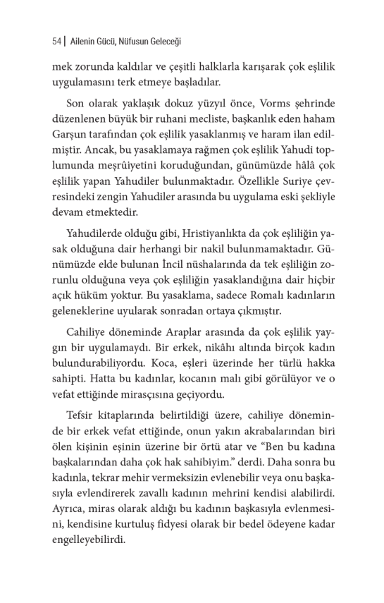Ailenin Gücü, Nüfusun Geleceği - 8