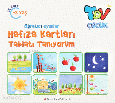 Öğretici Oyunlar Hafıza Kartları - Hayvanları Öğreniyorum 48 Kart - 2