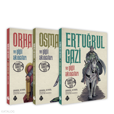 Osmanlı Kuruluş Dizisi Seti(3 Kitap) - Uğurböceği Yayınları