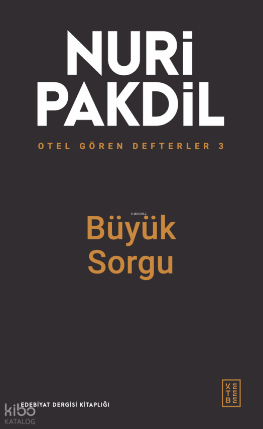 Otel Gören Defterler 3 Büyük Sorgu - 1