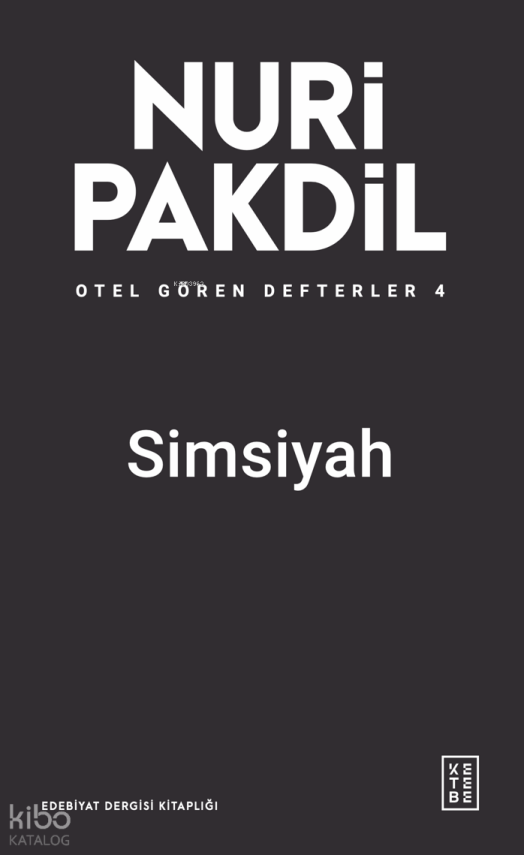 Otel Gören Defterler 4 Simsiyah - 1
