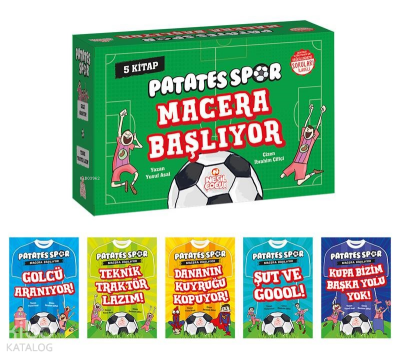 Patatesspor Macera Başlıyor (5 Kitap+Soru Kitapçığı) - 2