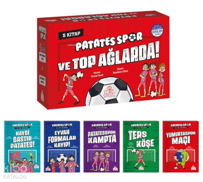 Patatesspor Ve Top Ağlarda (5 Kitap+Soru Kitapçığı) - 2