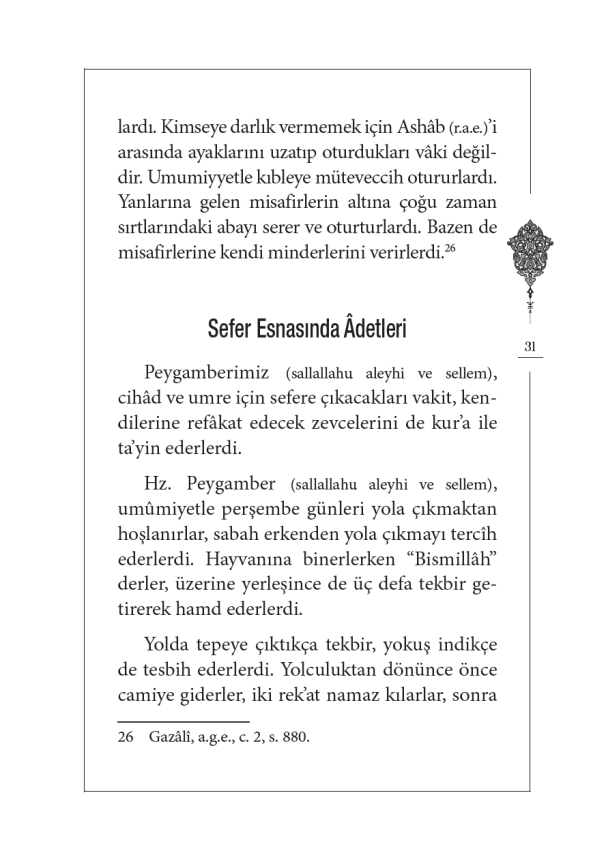 Peygamber (S.A.V.) Efendimizin Yüce Ahlakı (CEP BOY) - 9
