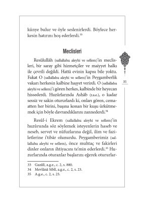 Peygamber (S.A.V.) Efendimizin Yüce Ahlakı (CEP BOY) - 13
