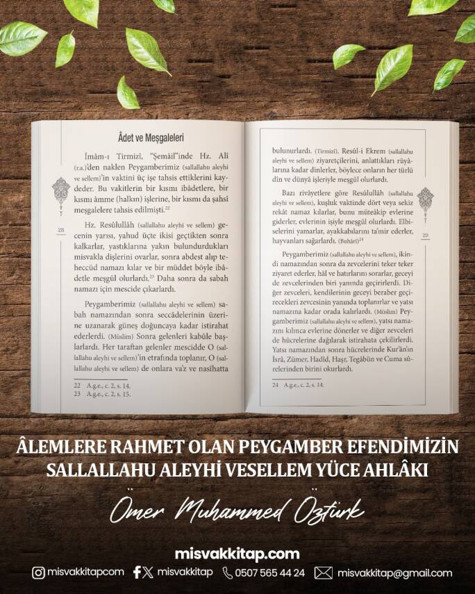 Peygamber (S.A.V.) Efendimizin Yüce Ahlakı (CEP BOY) - 2