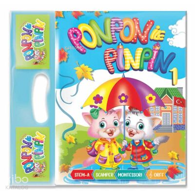 Ponpon İle Pinpin Eğitim Seti +36 Ay ! Yeni ! - Damla Yayınevi