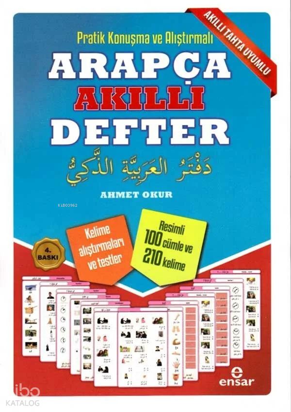 Pratik Konuşma ve Alıştırmalı Arapça Akıllı Defter - 2