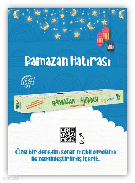 Ramazan Hatırası Dev Boyama Kağıdı - 1