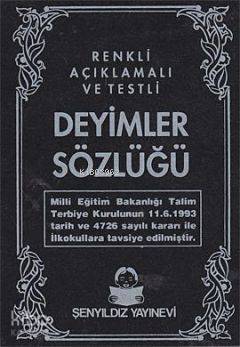 Renkli Açıklamalı Testli Deyimler Sözlüğü (Cep Boy) - 1