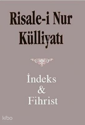Risale i Nur Külliyatıİndeks ve Fihristi - 1