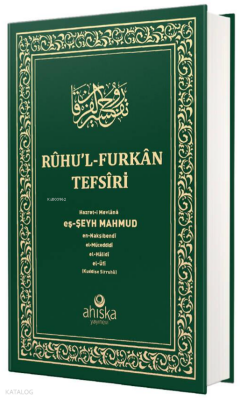 Ruhul Furkan Tefsiri 4. Cilt (Orta Boy - Ciltli) - Ahıska Yayınevi