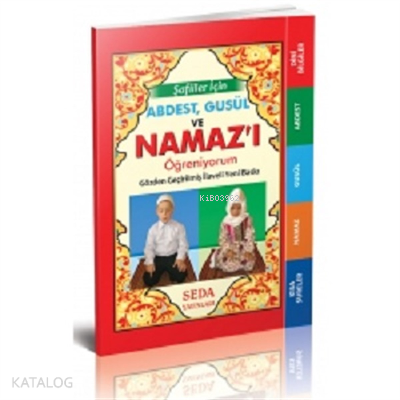 Şafiiler İçin Abdest, Gusül ve Namazı Öğreniyorum ( Çanta Boy, Kod 136) - Seda Yayınları (1)