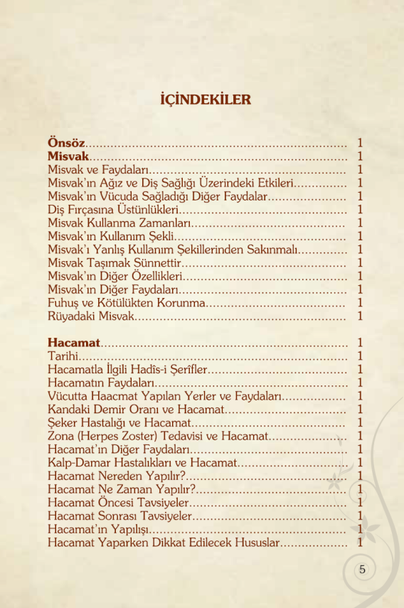 Sağlıklı Yaşam Için Vazgeçilmeyecek Iki Sünnet Misvak Ve Hacamat (CEP BOY) - 4