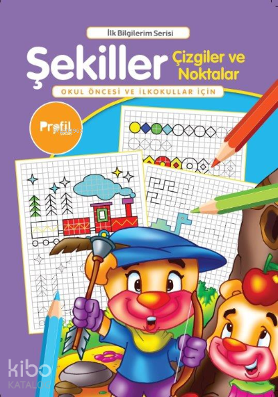 Şekiller Çizgiler ve NoktalarOkul Öncesi ve İlkokullar İçin - 1