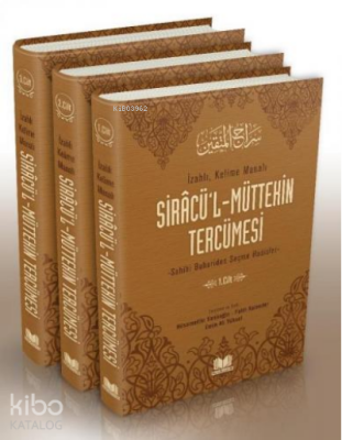 Siracül Müttekin Tercümesi 3 Cilt Takım - 1