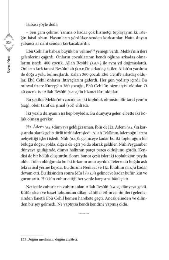 Siyeri Nebi Peygamberimizin (s.a.v) Hayatı (2Cilt Takım) - 9