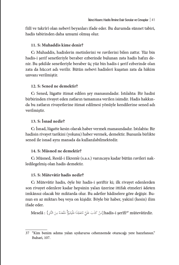 Sualli Cevapli Dini Bilgiler - 7