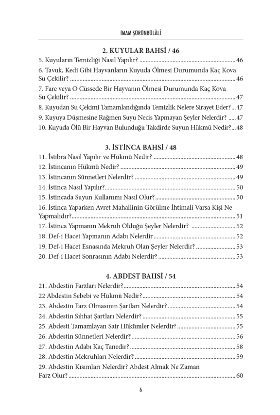 Sualli Cevaplı Nurul İzah ve Tercümesi - 6