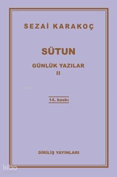 Sütun Günlük Yazılar Iı - 1