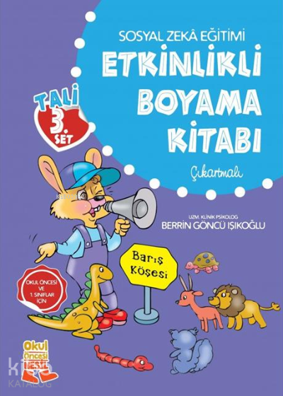 Tali 3. Set - Etkinlikli Boyama KitabıÇıkartmalı - 1