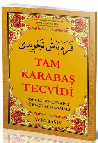 Tam Karabaş Tecvidi (Ayfa-046, Türkçeli) Sorulu - Cevaplı Türkçe Açıklamalı - 1