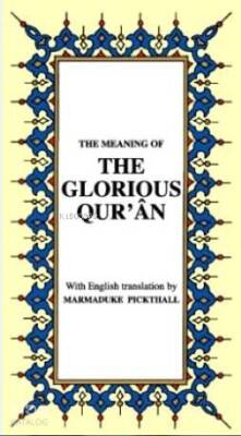 The Meaning Of The Glorious Quran İngilizce Kurân-ı Kerîm Meâli (küçük boy, ipek şamua kâğıt, karton kapak) - 1