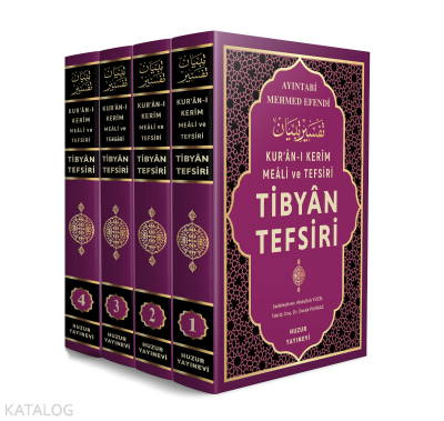Tibyan Tefsiri Kuranı Kerim Meali ve Tefsiri - 4 Cilt - 3