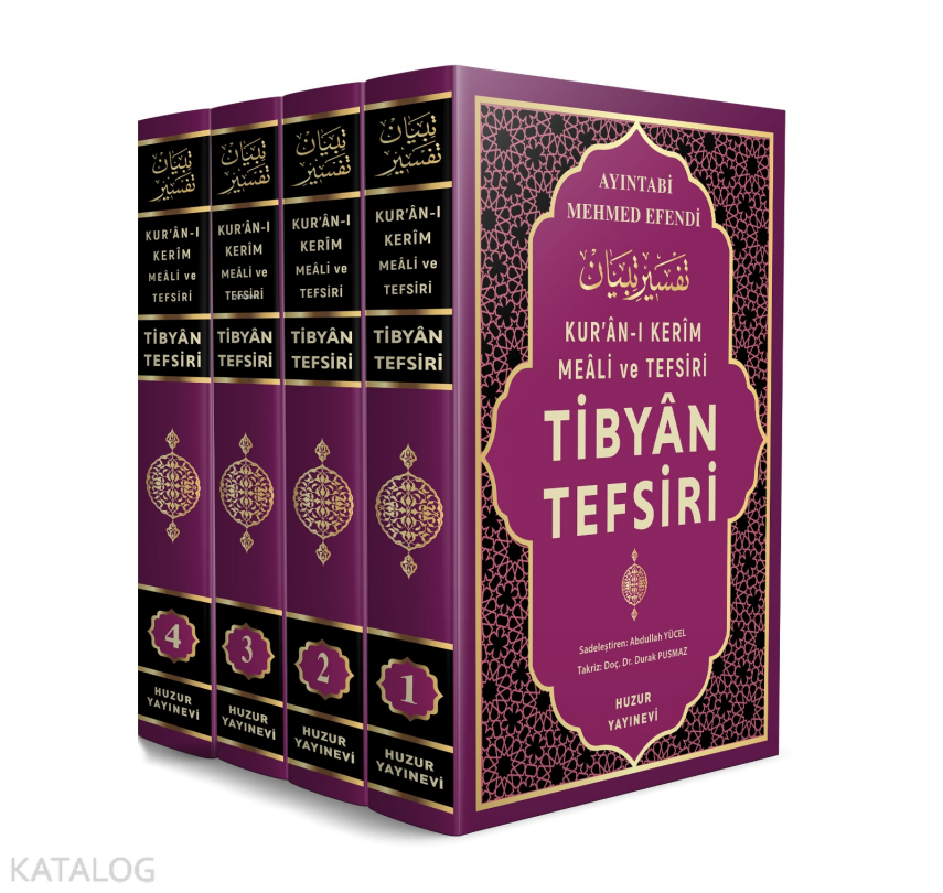 Tibyan Tefsiri Kuranı Kerim Meali ve Tefsiri - 4 Cilt - 3