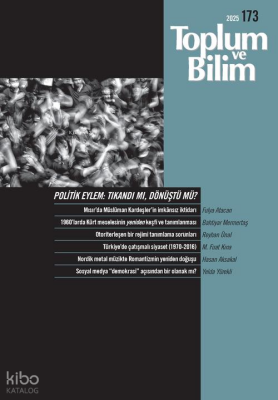 Toplum ve Bilim - 1