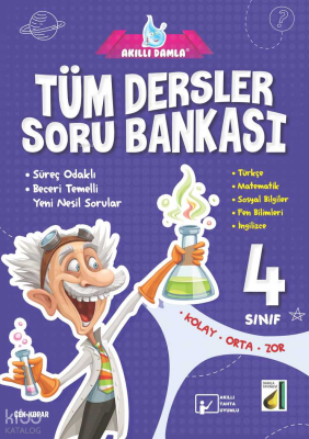 Tüm Dersler Soru Bankası (4. Sınıf) - Damla Eğitim