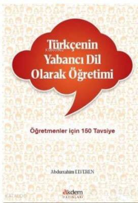 Türkçenin Yabancı Dil Olarak Öğretimi - 1