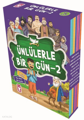 Ünlülerle Bir Gün- 2 (10 Kitap) - 2