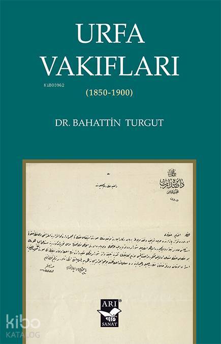 Urfa Vakıfları 1850-1900 - 1