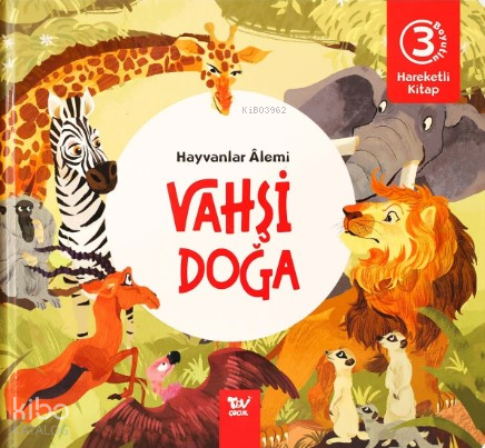Vahşi DoğaHareketli Kitap 3d Hayvanlar Alemi - 1