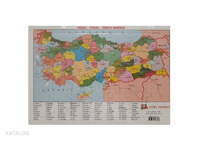 Yapboz 12 - Türkiye Haritası - 1