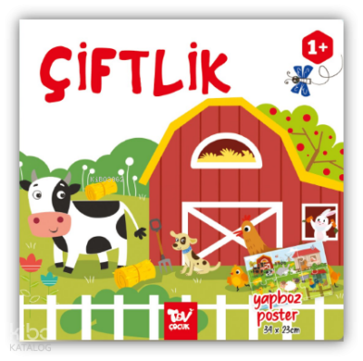 Yapboz Poster Kitap Çiftlik - 1