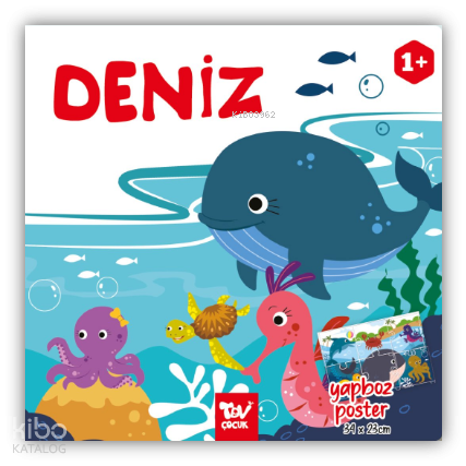 Yapboz Poster Kitap Deniz - 1