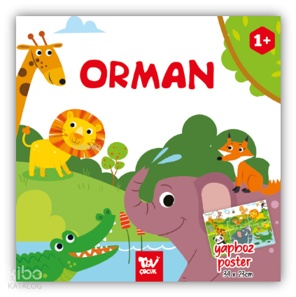 Yapboz Poster Kitap Orman - 1