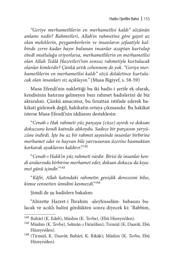 Yeni İslam Müctehidlerinin Kıymeti İlmiyyesi (Musa Carullah Bigiyef’e Reddiye) - Şeyhülislam Mustafa Sabri Efendi - 6