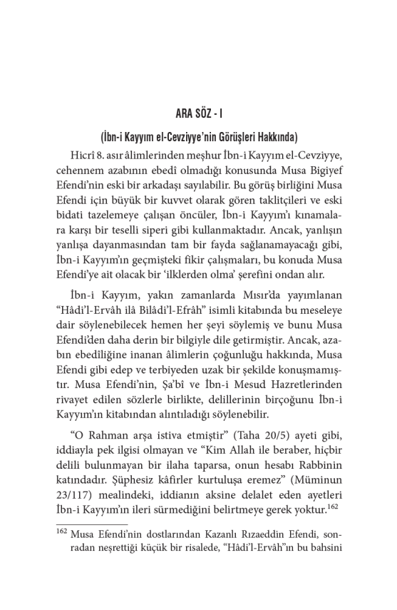 Yeni İslam Müctehidlerinin Kıymeti İlmiyyesi (Musa Carullah Bigiyef’e Reddiye) - Şeyhülislam Mustafa Sabri Efendi - 9