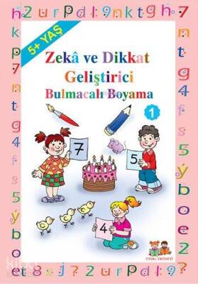 Zekâ Geliştirici Bulmacalı Boyama (5+ Yaş) Okul Öncesi - 1